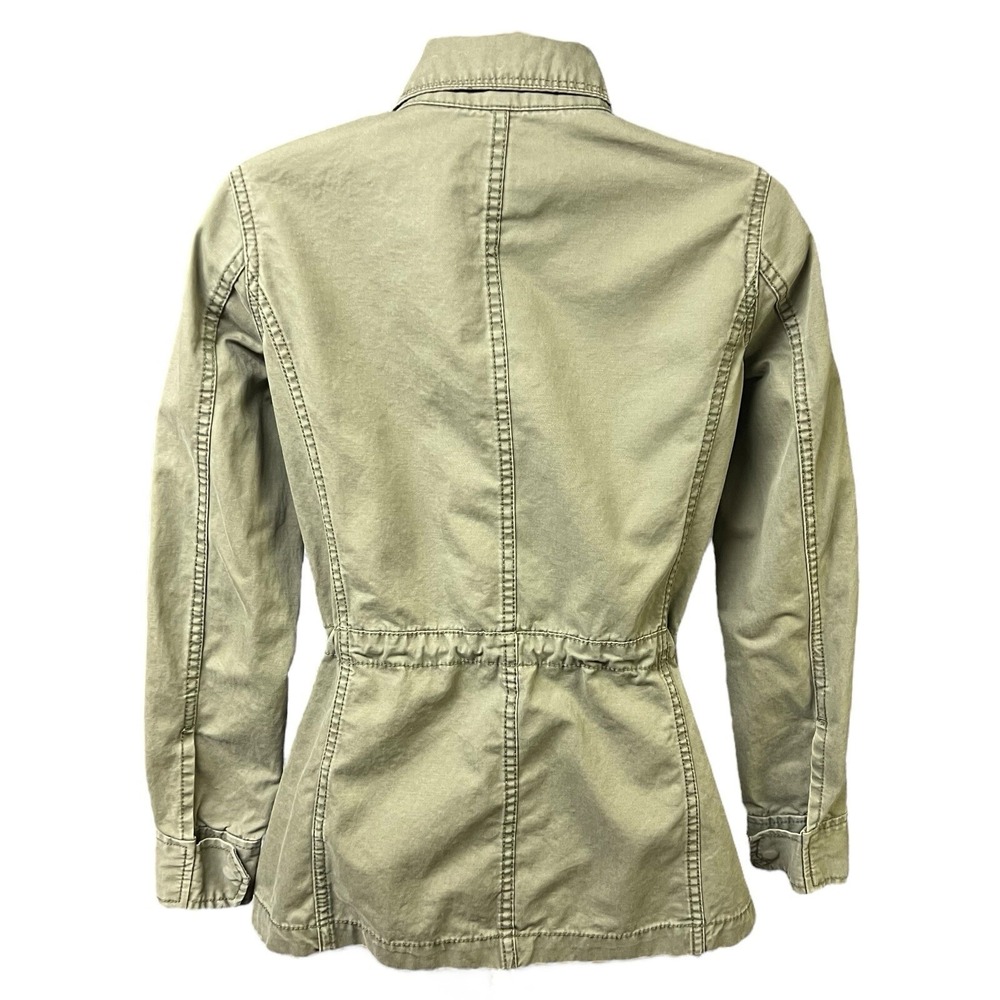 Madewell Dispatch Jacket Military Olive Green Utility Durable Style Women XXS - Picture 4 of 10